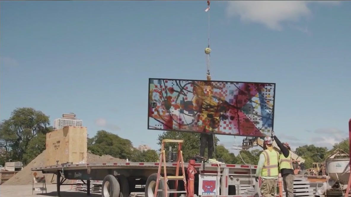 New artwork installed at Obama Presidential Center